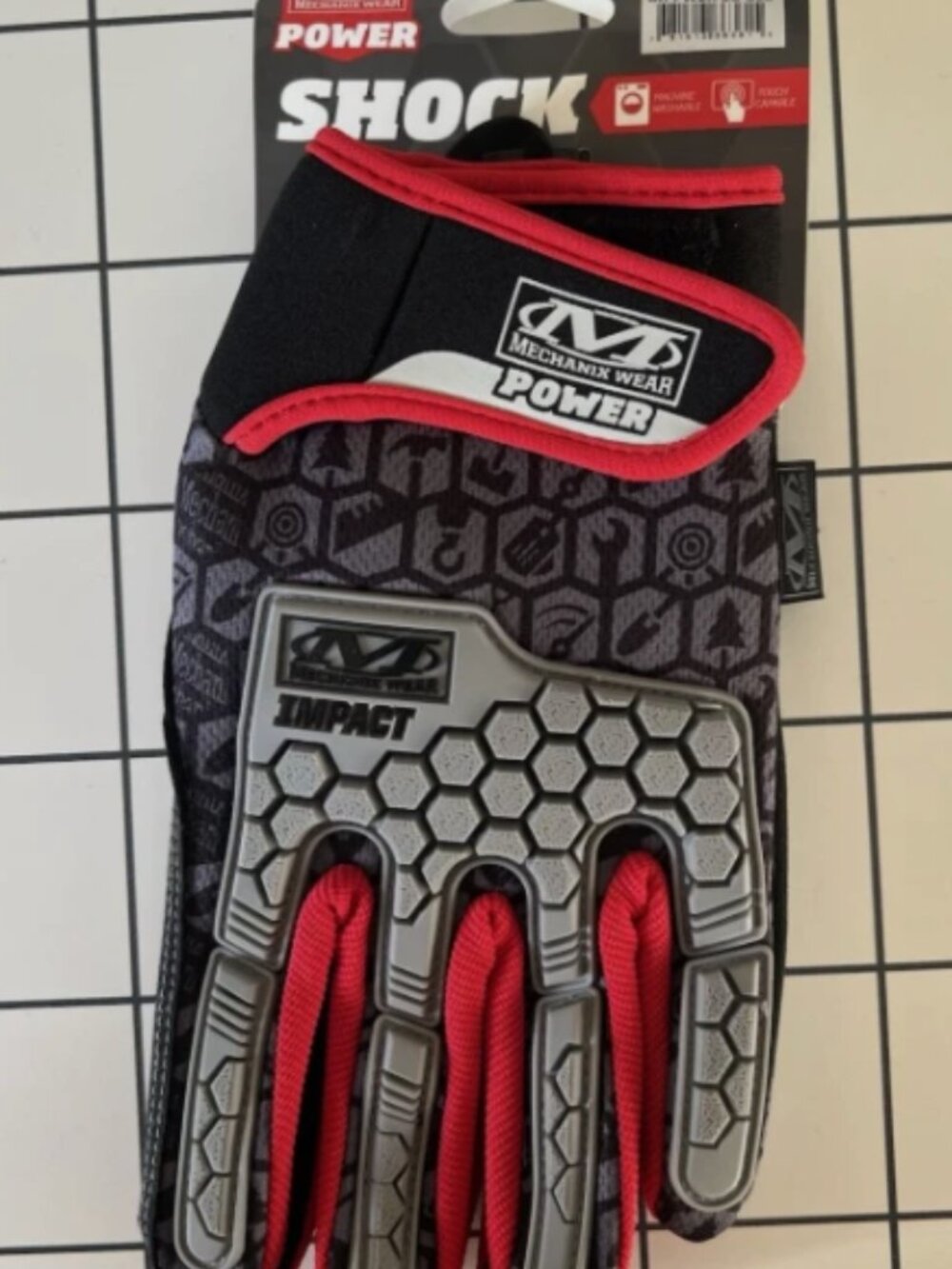 MECHANIX WEAR GLOVES IMPACT SIZE LARGE TOUCH CAPABLE
